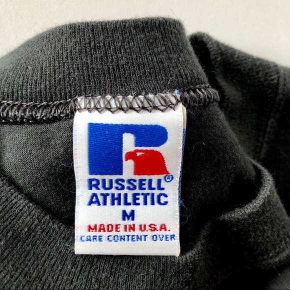 Vintage Russell Athletic black short sleeve tee - Picture 2 of 4
